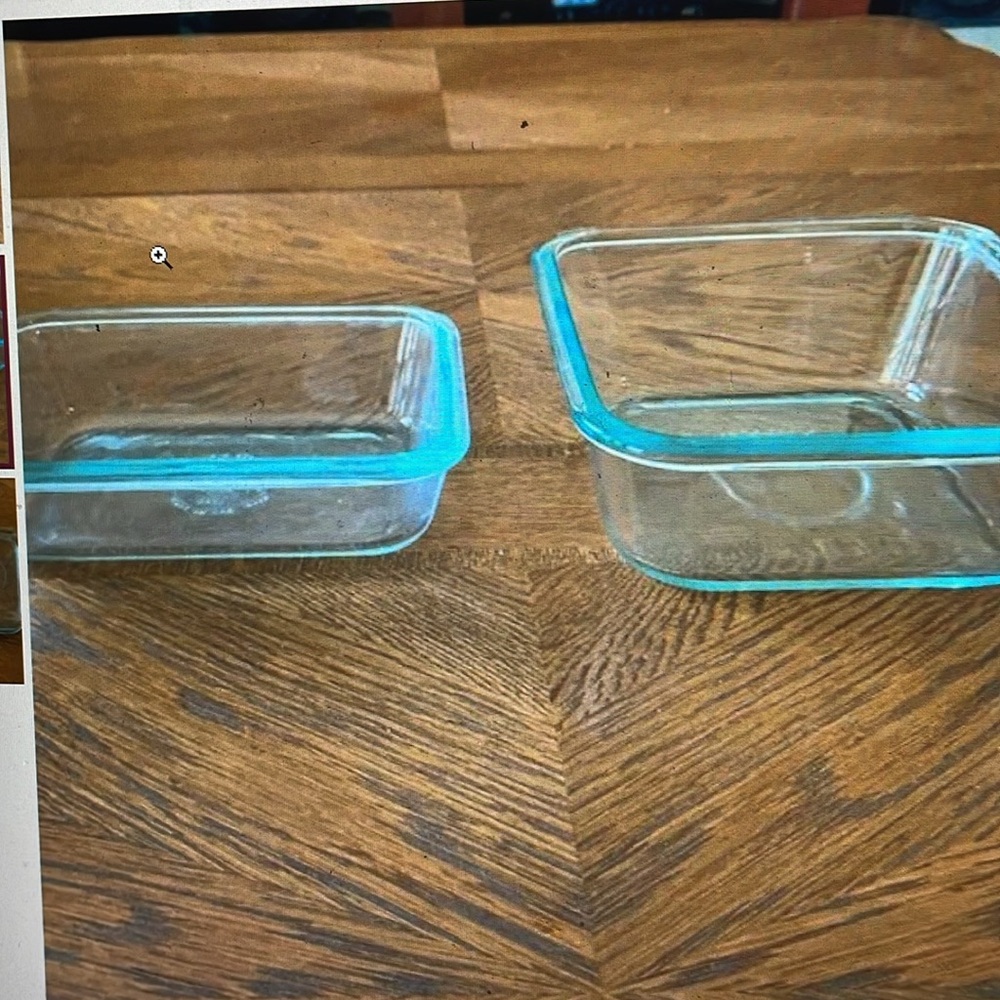 Bundle 2 clear Pyrex dishes - Picture 2 of 3